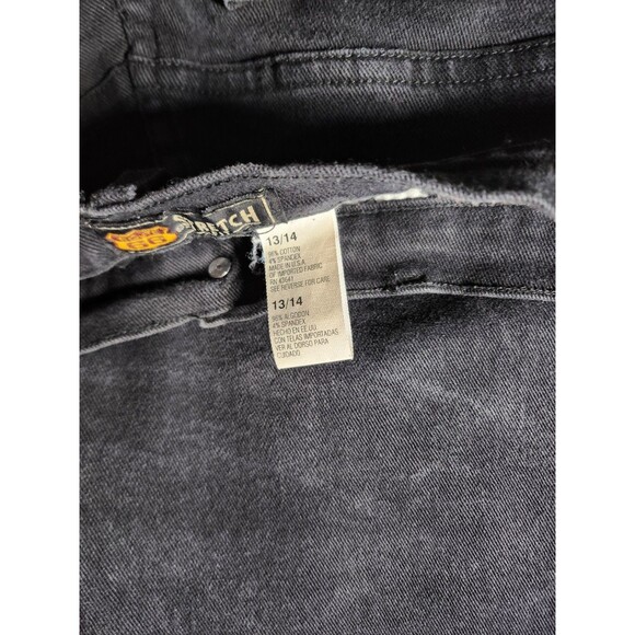 Route 66 Women’s Stretch Black Jeans Size 13/14 Mid Rise Slim Straight Fit Denim - Picture 5 of 5